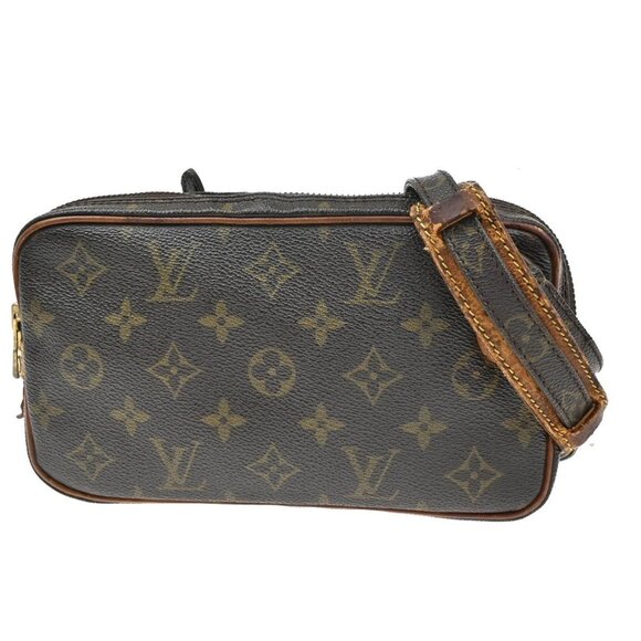 LOUIS VUITTON Marly Bandouliere Shoulder Bag Monogram Leather BN M51828 30KB412 - Picture 1 of 14